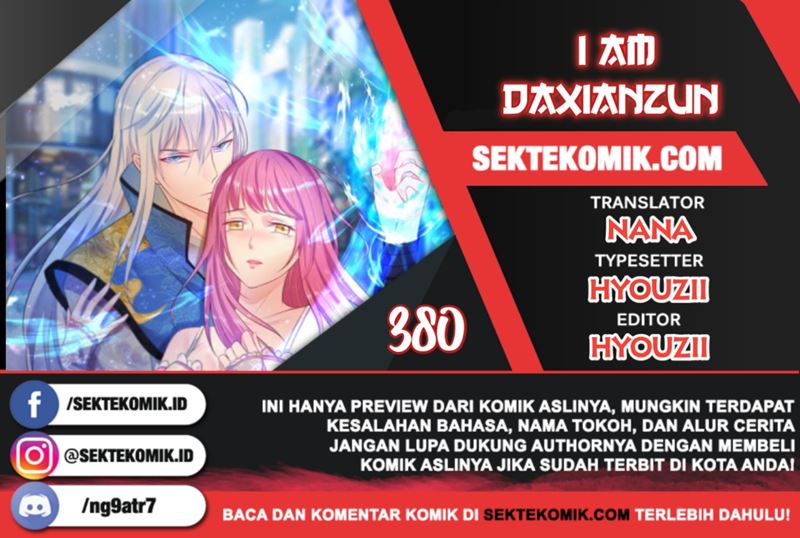 I am Daxianzun Chapter 380 Gambar 1
